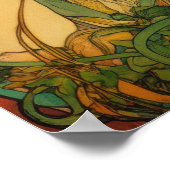 Alphonse Mucha ポスター (角)