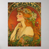 Alphonse Mucha ポスター (正面)