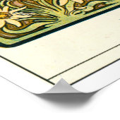 Alphonse Mucha ポスター (角)