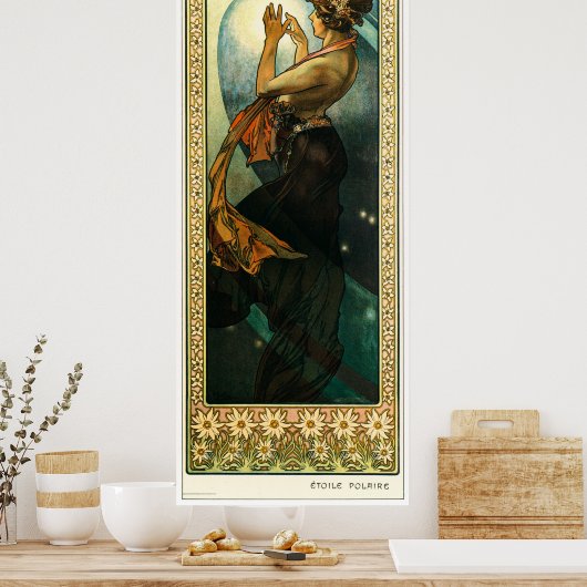 Alphonse Mucha ポスター (キッチン)