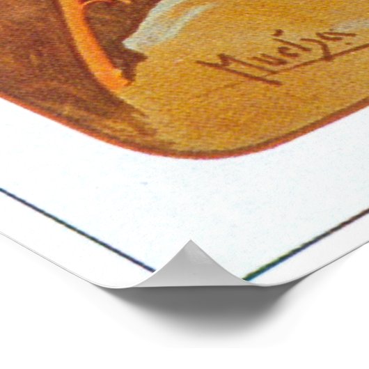 Alphonse Mucha ポスター (角)