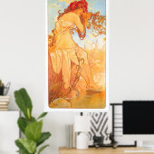 Alphonse Mucha ポスター (ホームオフィス)