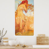 Alphonse Mucha ポスター (キッチン)
