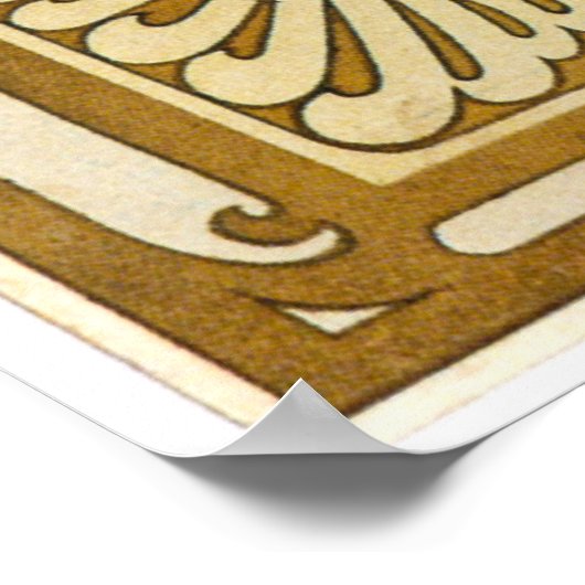 Alphonse Mucha ポスター (角)