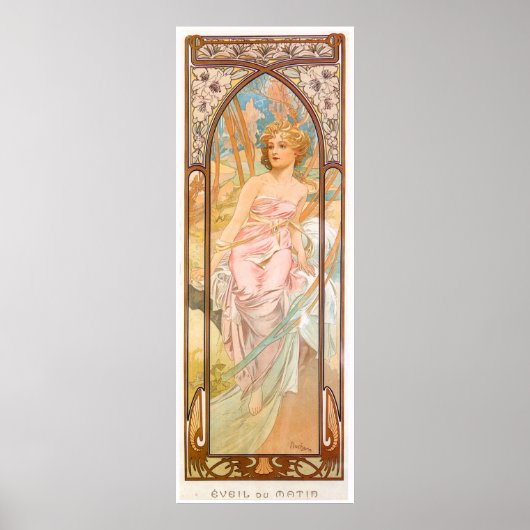 Alphonse Mucha ポスター (正面)