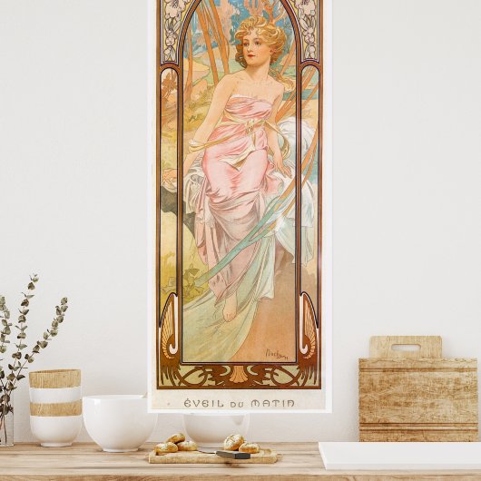 Alphonse Mucha ポスター (キッチン)