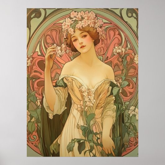 Alphonse Mucha ポスター (正面)