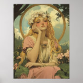Alphonse Mucha ポスター (正面)