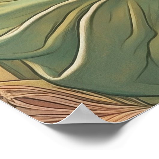 Alphonse Mucha ポスター (角)