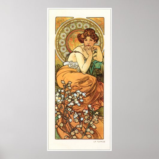 Alphonse Mucha ポスター (正面)