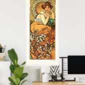 Alphonse Mucha ポスター (ホームオフィス)
