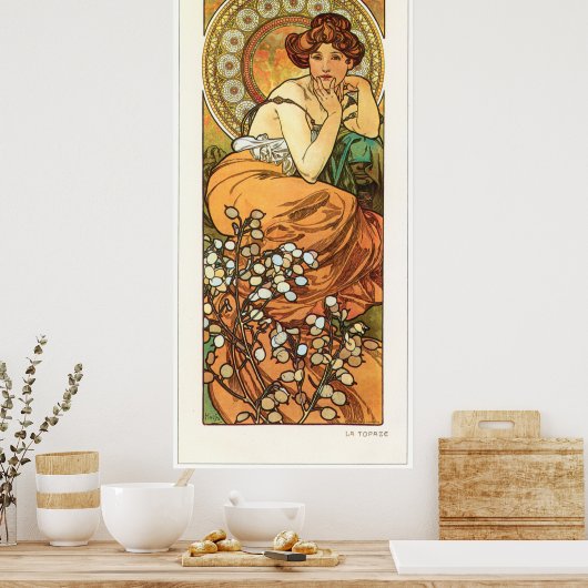 Alphonse Mucha ポスター (キッチン)