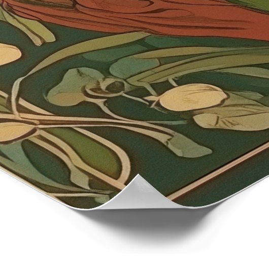 Alphonse Mucha ポスター (角)