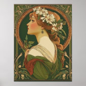 Alphonse Mucha ポスター (正面)