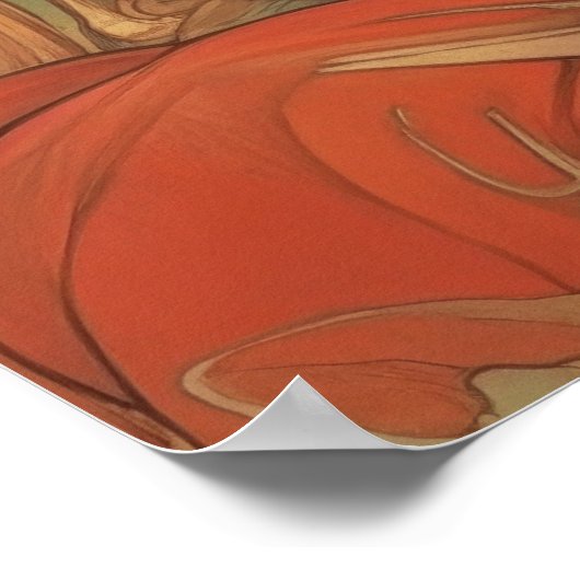 Alphonse Mucha ポスター (角)