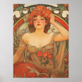 Alphonse Mucha ポスター (正面)