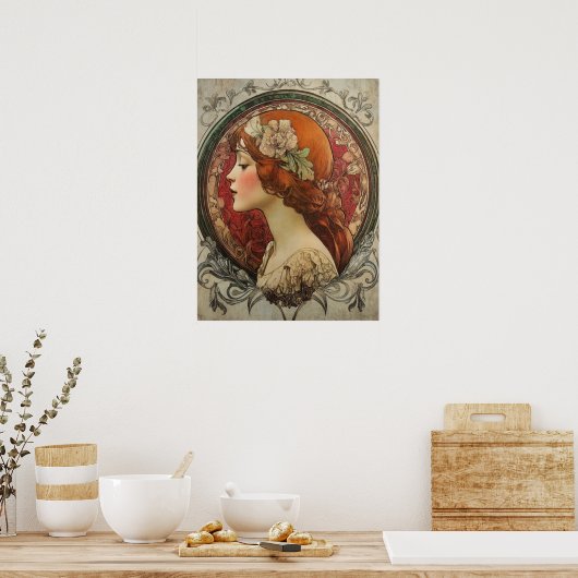 Alphonse Mucha ポスター (キッチン)