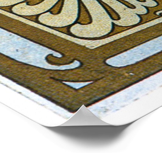 Alphonse Mucha ポスター (角)