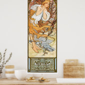 Alphonse Mucha ポスター (キッチン)