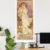 Alphonse Mucha ポスター (ホームオフィス)