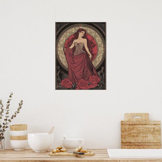 Alphonse Mucha ポスター (キッチン)