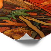 Alphonse Mucha ポスター (角)