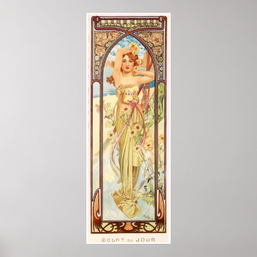 Alphonse Mucha ポスター (正面)