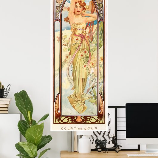 Alphonse Mucha ポスター (ホームオフィス)