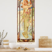 Alphonse Mucha ポスター (キッチン)