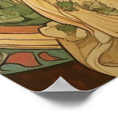 Alphonse Mucha ポスター (角)