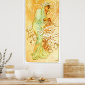 Alphonse Mucha ポスター (キッチン)