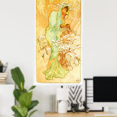 Alphonse Mucha ポスター (ホームオフィス)