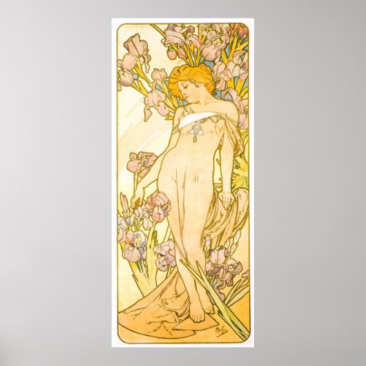 Alphonse Mucha ポスター (正面)