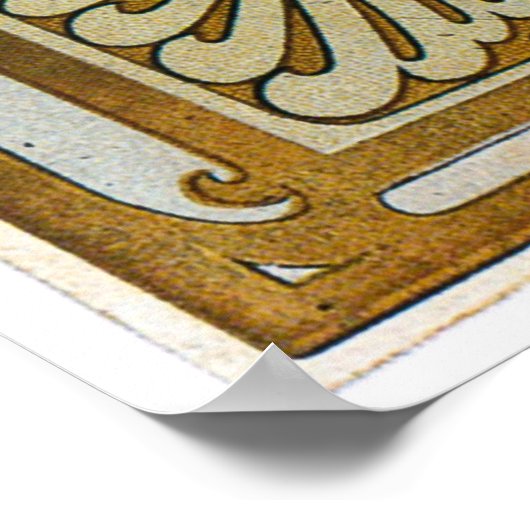 Alphonse Mucha ポスター (角)