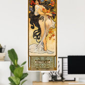 Alphonse Mucha ポスター (ホームオフィス)