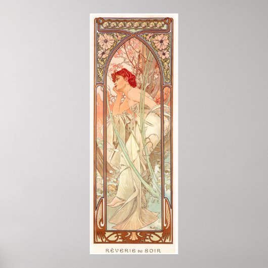 Alphonse Mucha ポスター (正面)
