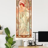 Alphonse Mucha ポスター (ホームオフィス)