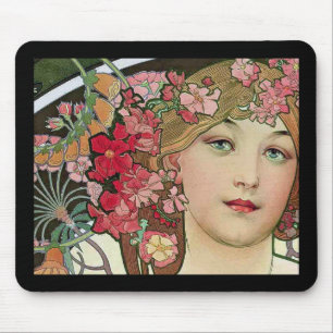 Alphonse Mucha マウスパッド