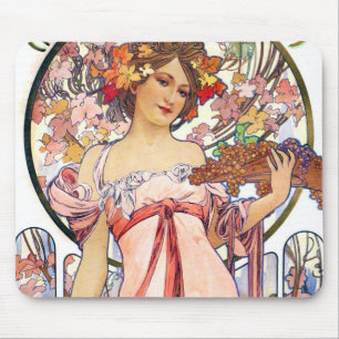Alphonse Mucha マウスパッド