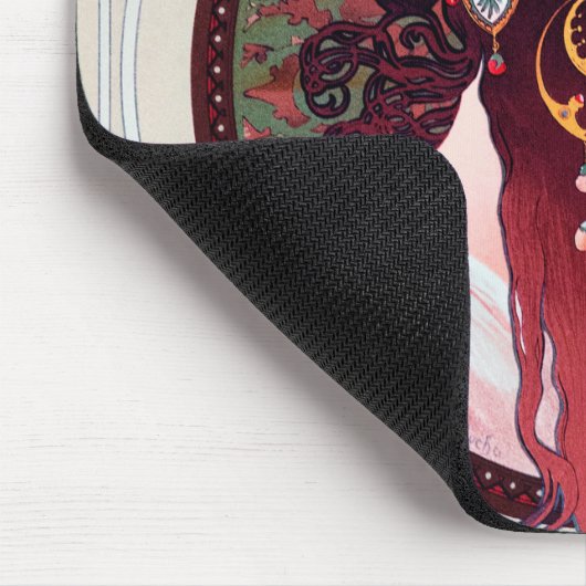 Alphonse Mucha マウスパッド (コーナー)