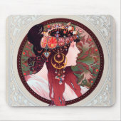 Alphonse Mucha マウスパッド (正面)