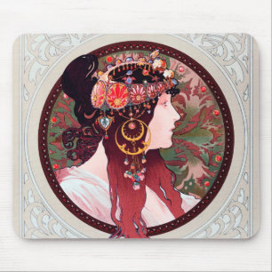 Alphonse Mucha マウスパッド