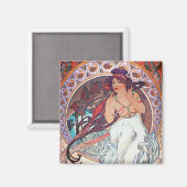 Alphonse Mucha マグネット (正面/裏面)