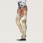 Alphonse Mucha レギンス (左)