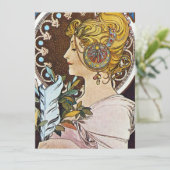 Alphonse Mucha Artwork 招待状 (スタンド正面)