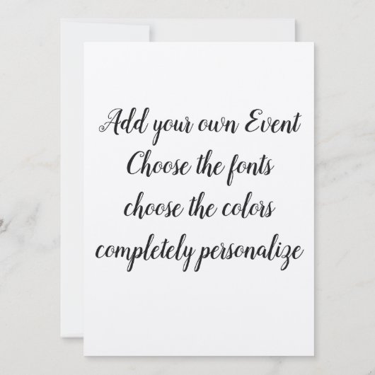 Alphonse Mucha Artwork 招待状 (裏面)