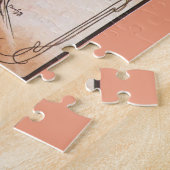 Alphonse Mucha Dance 1898 Art Nouveau Vintage ジグソーパズル (側面)