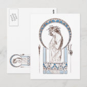 Alphonse Mucha - Documents Decoratifs (1901) card ポストカード (正面/裏面)