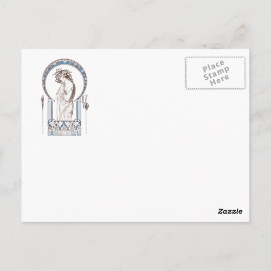 Alphonse Mucha - Documents Decoratifs (1901) card ポストカード (裏面)