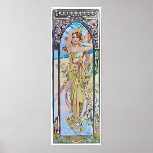 Alphonse Mucha. Eclat Du Jour/Daybreak, 1899 ポスター